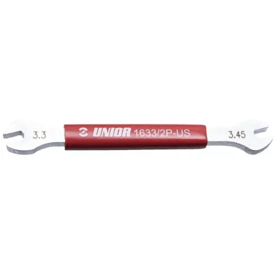 Ключ для спиць Unior Tools подвійний 3,3 x 3,45