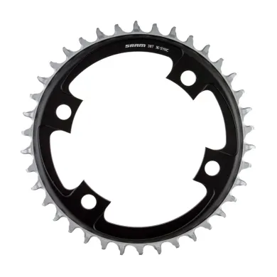 Зірка SRAM ROAD 38T 107BCD X-SYNC Blast Black