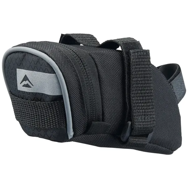 Сумка велосипедна підседельна MERIDA Hook And Loop S Black/Grey Сумка велосипедна підседельна MERIDA Hook And Loop S Black/Grey