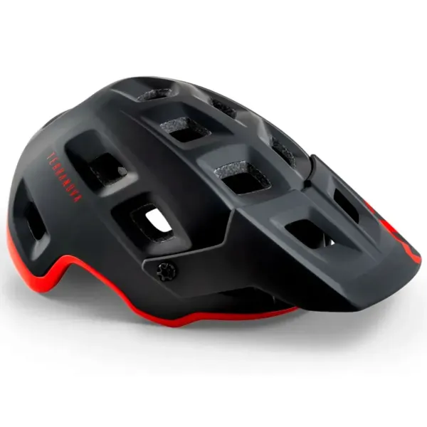 Шолом MET Terranova CE Black Red Matt Glossy M