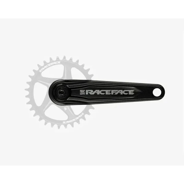 Шатуны RaceFace Ride 175 мм Cinch, вал 190 мм, черный Шатуны RaceFace Ride 175 мм Cinch, вал 190 мм, черный