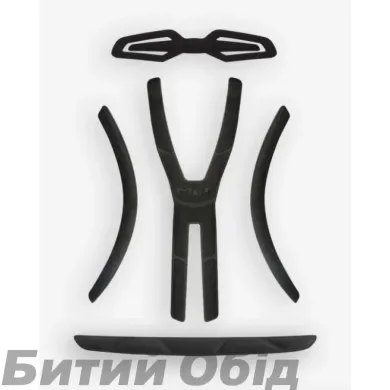 Підкладка в шолом MET Terranova Comfort Padding Black 5IMBM12100NE
