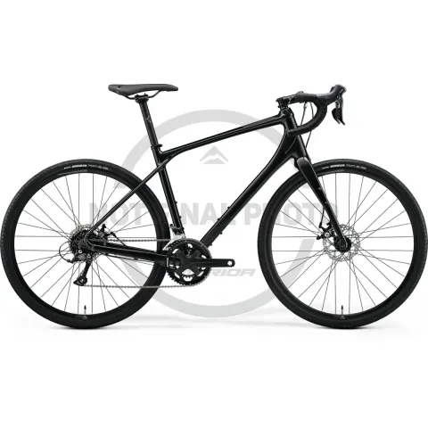 Велосипед MERIDA SILEX 200, M(50), Glossy Black/Matt Black