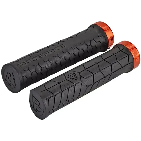 Гріпси RaceFace Getta Lock-On 30 мм, чорно-оранжеві