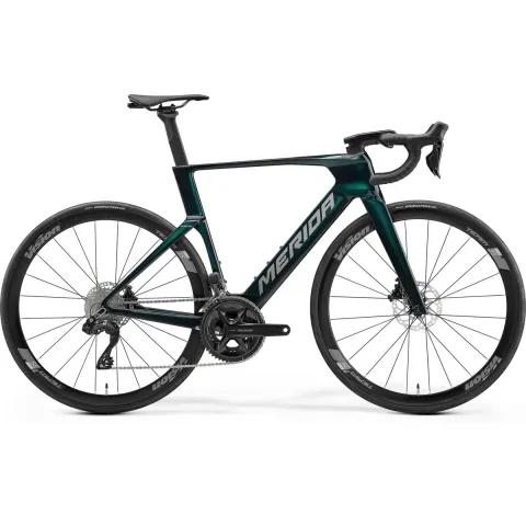 Велосипед MERIDA 2027 REACTO 5000 S HALO GREEN(SLATE GREY)