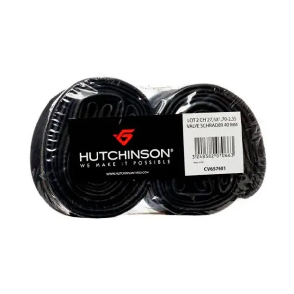 Набір камер HUTCHINSON CH LOT 2 27,5x1.70-2.35 AV 40 мм Набір камер HUTCHINSON CH LOT 2 27,5x1.70-2.35 AV 40 мм