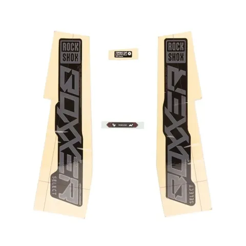 Набір наліпок RockShox BXR SELECT 27/29 MGRY/BLK