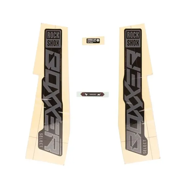 Набір наліпок RockShox BXR SELECT 27/29 MGRY/BLK Набір наліпок RockShox BXR SELECT 27/29 MGRY/BLK