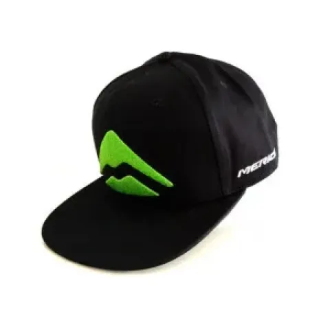 Кепка MERIDA SNAPBACK CAP,COTTON BLACK GREEN M LOGO