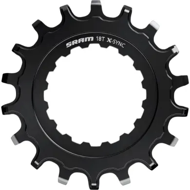 Зірка Sram X-Sync 18T Bosch Direct Mount, чорна