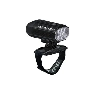 Переднє світло LEZYNE HELMET LITE DRIVE 1200+ FRONT Чорний матовий 1200 люменів