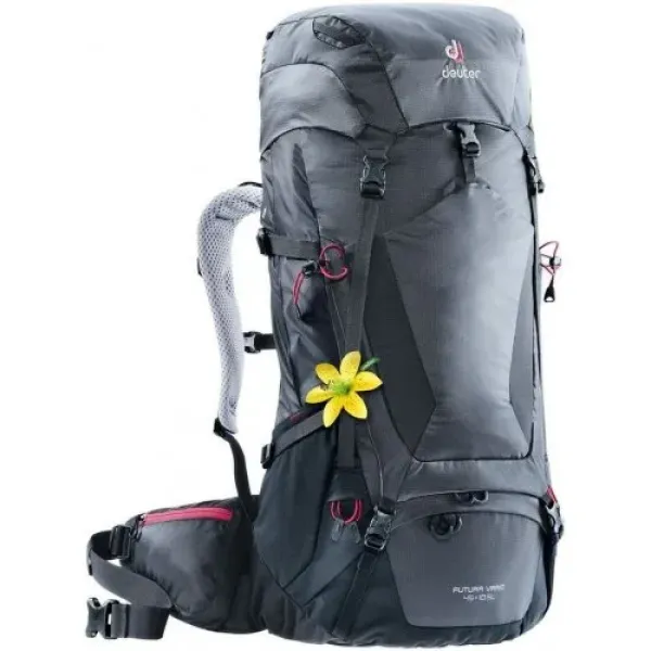 Рюкзак трекінговий DEUTER Futura Vario 45+10 SL graphite-black Рюкзак трекінговий DEUTER Futura Vario 45+10 SL graphite-black