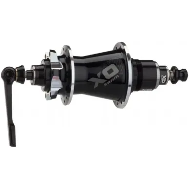 Задня втулка SRAM X0 DISC 6-болт QR/12 28 отворів BLK/SLV XD Body