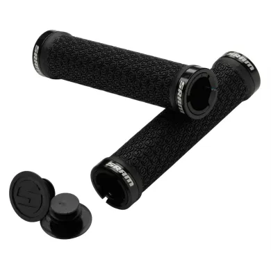 Гріпси SRAM Locking Grips Black with Double Clamps & End Plugs 135 мм