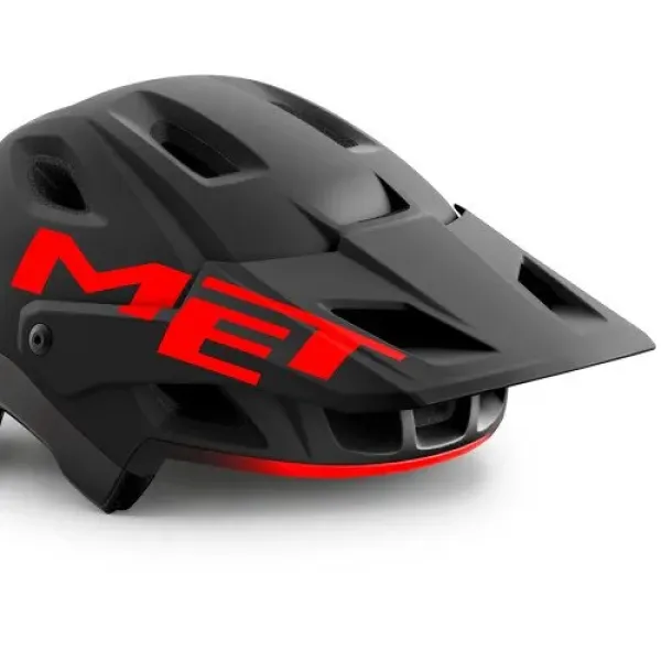Козирок до шолома MET Parachute MCR S/M Black Red