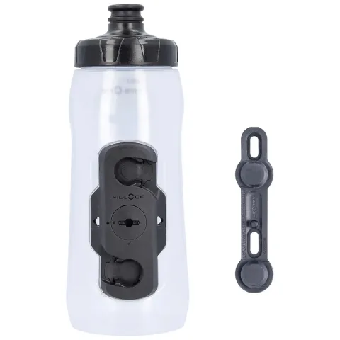 Велофляга MERIDA SWIVEL FIDLOCK 620 прозорий з коннектором і базою