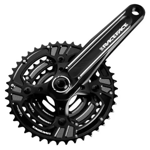 Шатуни RaceFace Turbine 175 мм 22/32/42T 10 швидкостей, чорні