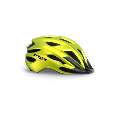 Шолом MET Crossover Mips CE Lime Yellow Metallic Matt