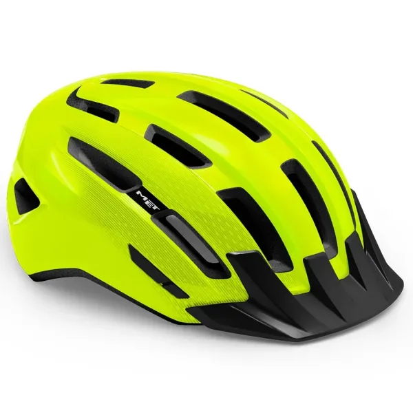 Шолом MET Downtown CE Fluo Yellow Glossy S/M