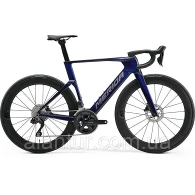 Велосипед MERIDA 2027 REACTO 6000 L Starfiled Purple (Slate Grey)