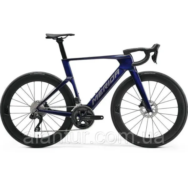 Велосипед MERIDA 2027 REACTO 6000 L Starfiled Purple (Slate Grey)