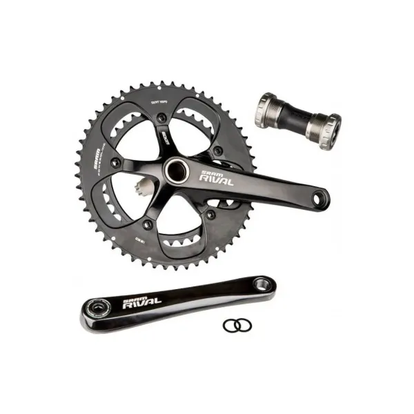 Шатуни Sram Rival OCT GXP 172.5 мм 50x34T з кареткою 68 мм Шатуни Sram Rival OCT GXP 172.5 мм 50x34T з кареткою 68 мм
