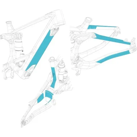 Захист рами ORBEA KIT PROT TRANSP WILD 23. MATTE