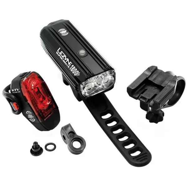 Комплект світла LEZYNE SUPER DRIVE 1800+ / KTV PRO SMART Комплект світла LEZYNE SUPER DRIVE 1800+ / KTV PRO SMART