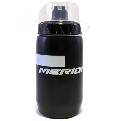 Фляга MERIDA Bottle Stripe Black White 500ccm з кришкою