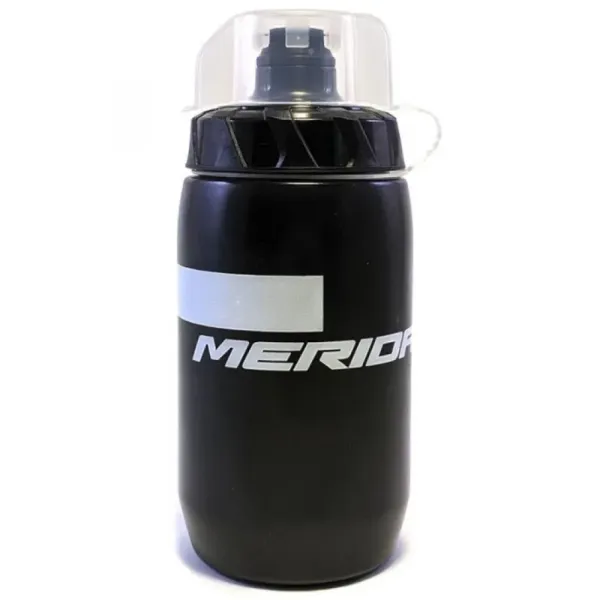 Фляга MERIDA Bottle Stripe Black White 500ccm з кришкою Фляга MERIDA Bottle Stripe Black White 500ccm з кришкою