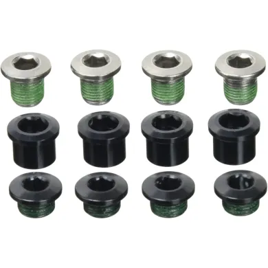 Комплект болтів зірки Sram CHAINRING BOLT KIT 4 ALUM/SS BLACK