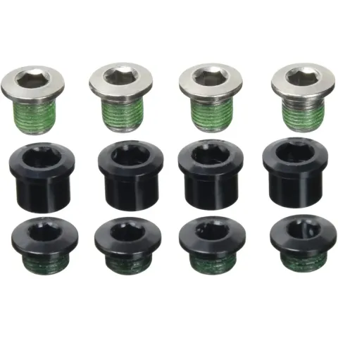 Комплект болтів зірки Sram CHAINRING BOLT KIT 4 ALUM/SS BLACK