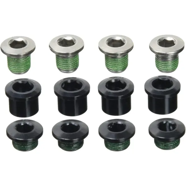 Комплект болтів зірки Sram CHAINRING BOLT KIT 4 ALUM/SS BLACK Комплект болтів зірки Sram CHAINRING BOLT KIT 4 ALUM/SS BLACK