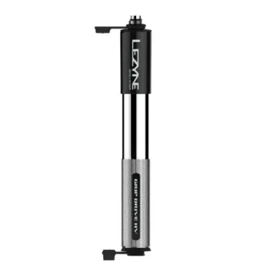 Ручний насос LEZYNE GRIP DRIVE HV - M Сріблястий 90 psi