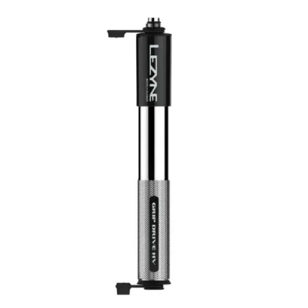 Ручний насос LEZYNE GRIP DRIVE HV - M Сріблястий 90 psi