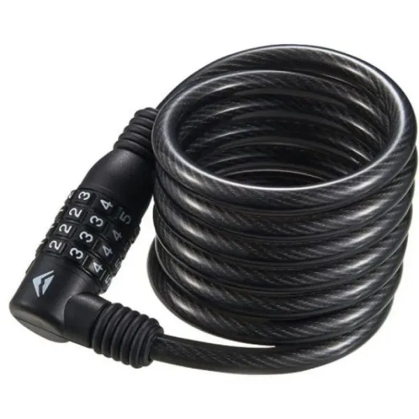 Велозамок MERIDA Lock/Digits Cable 120 см чорний