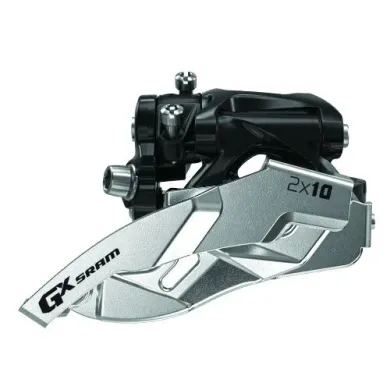 Передній перемикач SRAM GX 2x10 High-Clamp Top Pull 34T
