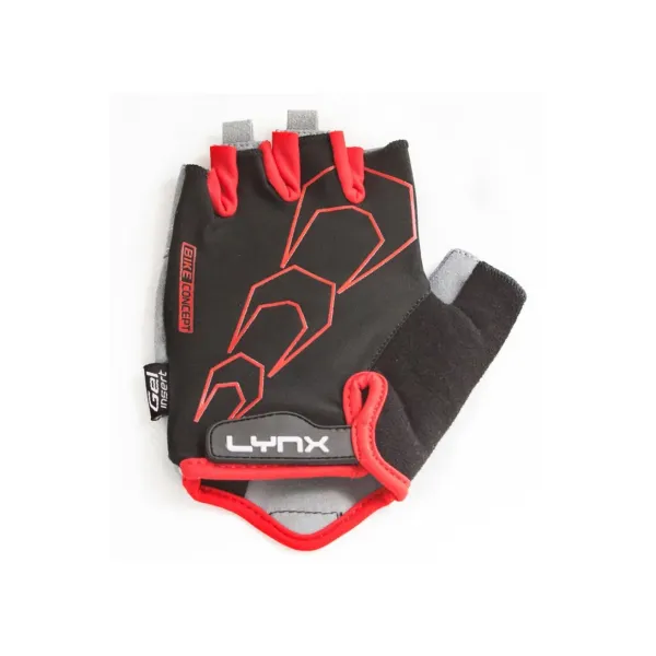 Велорукавички LYNX Race Black/Red S