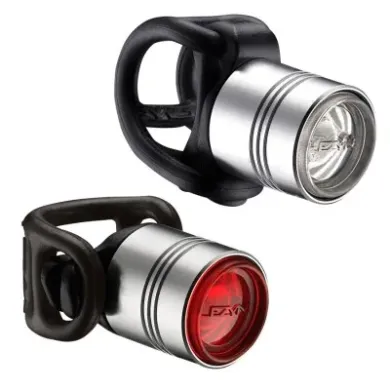 Комплект світла LEZYNE FEMTO DRIVE PAIR Сріблястий