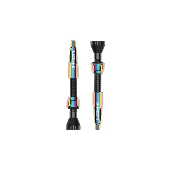 Ніпель для безкамерки LEZYNE CNC TLR VALVE 44MM Rainbow