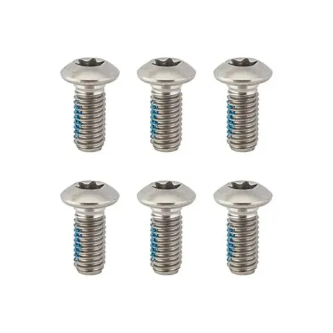 Болти ротора Tektro T25 TI Torx Rotor Bolts, червоний