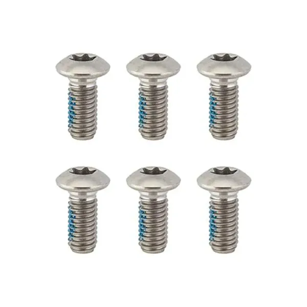 Болти ротора Tektro T25 TI Torx Rotor Bolts, червоний
