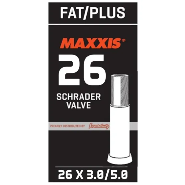 Камера Maxxis Fat/Plus 26x3.0/5.0 Schrader 48мм EIB00141300
