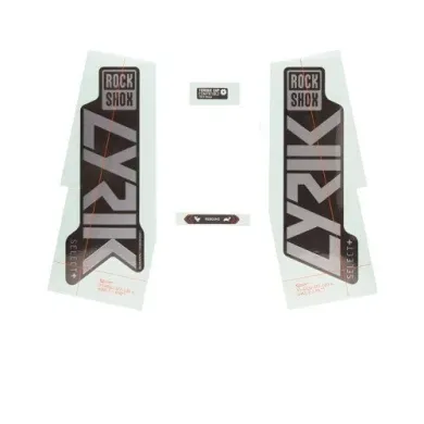 Набір наліпок RockShox LYRK SELECT+ 27/29 GPLR/DFB
