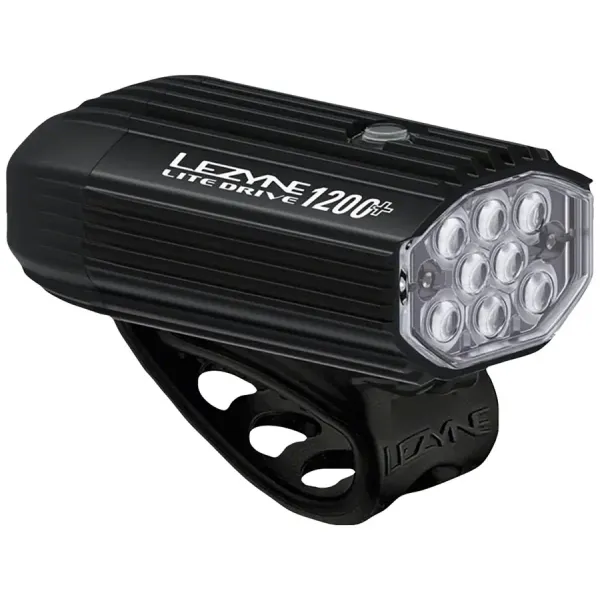 Переднє світло LEZYNE LITE DRIVE 1200+ Front Чорний матовий 1200 лм Переднє світло LEZYNE LITE DRIVE 1200+ Front Чорний матовий 1200 лм