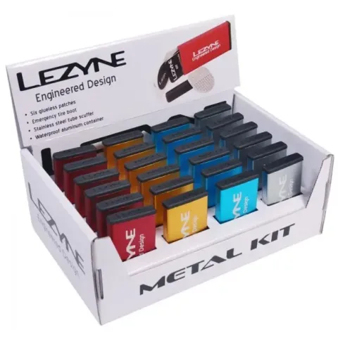 Ремкомплект камер та покришок LEZYNE Metal Kit Box USA Y13 4712805 979172