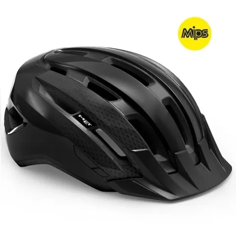 Шолом MET Downtown MIPS CE Black Glossy M/L