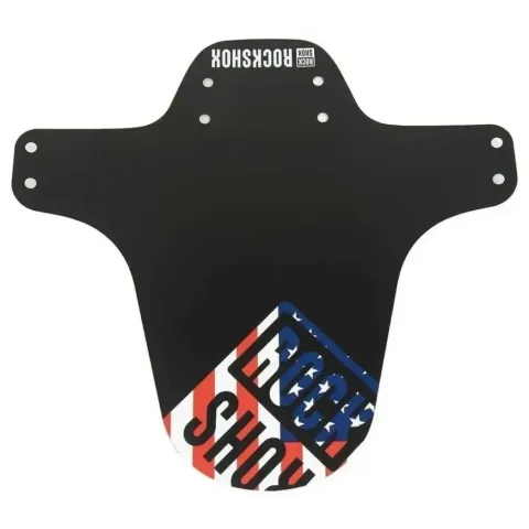 Переднє крило RockShox MTB Fender, чорне з принтом прапора США