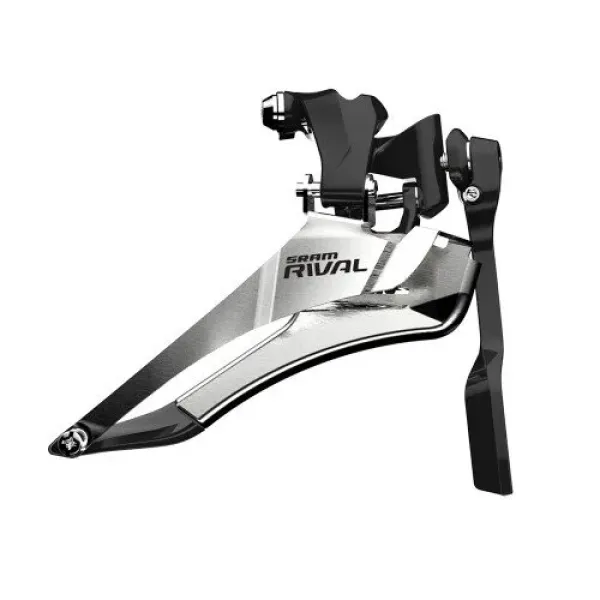 Передній перемикач SRAM Rival22 Yaw Braze-on with Chain Spotter Передній перемикач SRAM Rival22 Yaw Braze-on with Chain Spotter