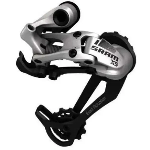 Задній перемикач Sram X5 9SP Long Cage Silver Задній перемикач Sram X5 9SP Long Cage Silver